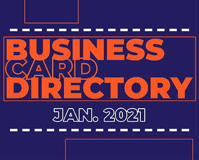 Business Card Directory - January 2021
